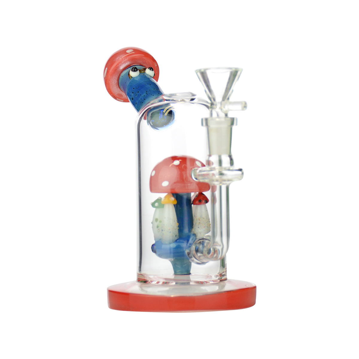 8" Mushroom Shower Head Water Pipe with 14mm Male Bowl