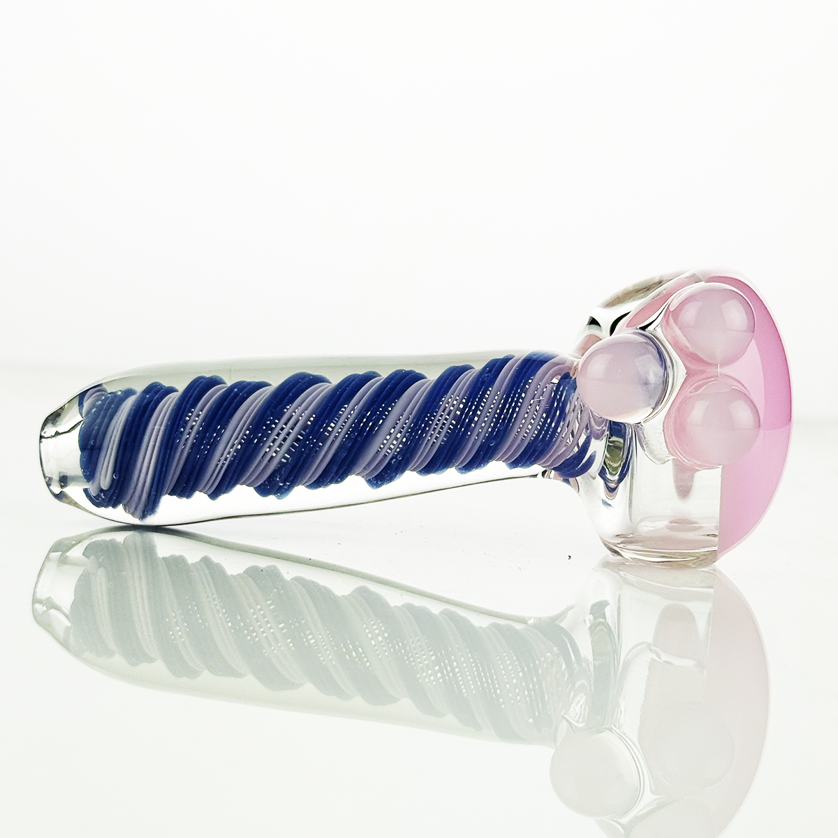 4.5" Slime Spiral Design Hand Pipe Spoon