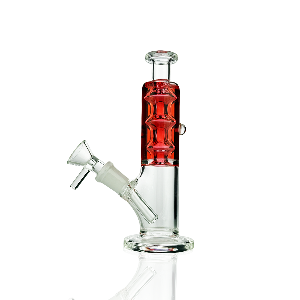 5" Glycerin Straight Shooter Water Pipe Bong with 14mm Male Bowl