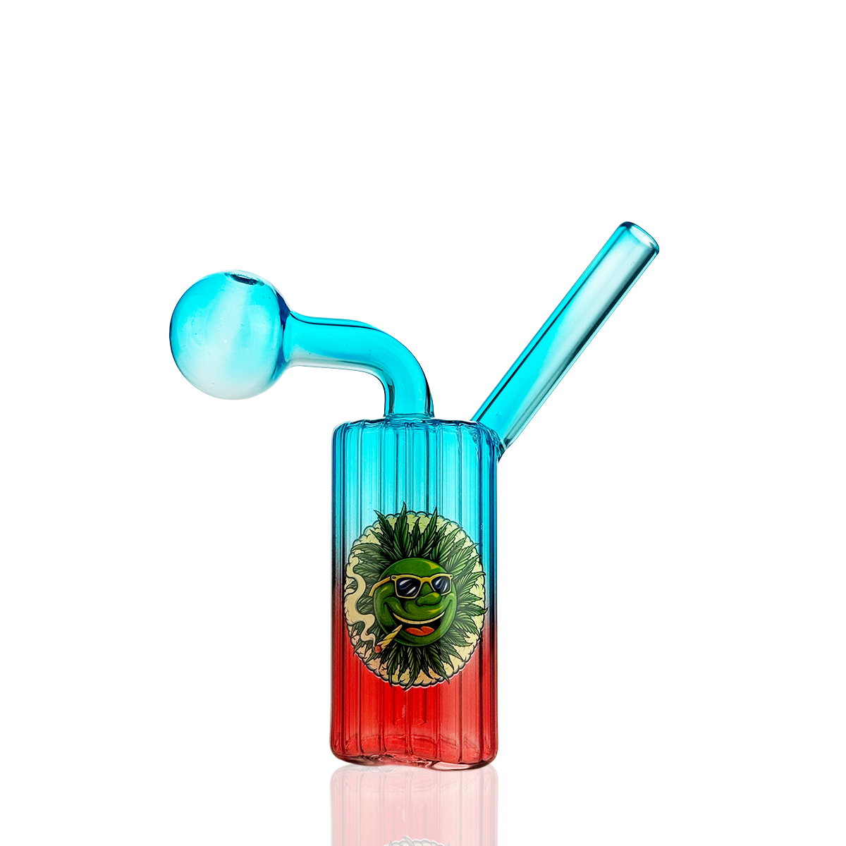 4" Oil Burner Water Pipe Cylindric Body