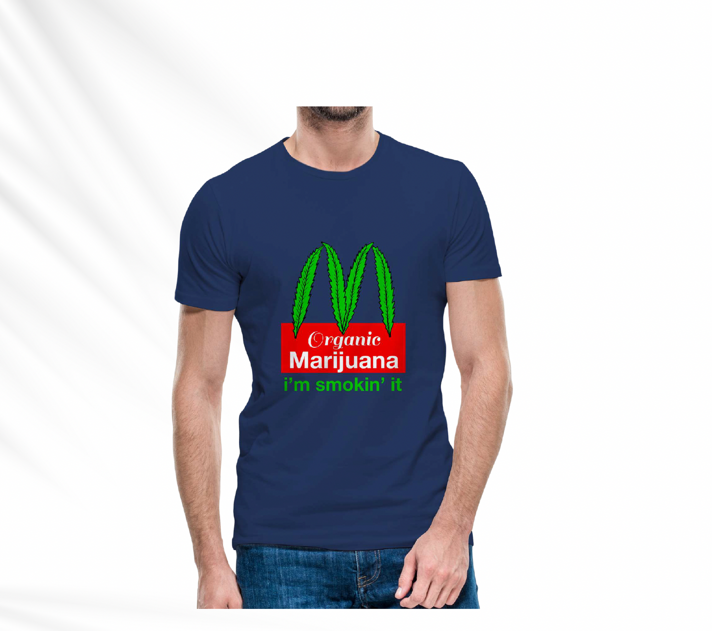 I'm Smoking it T-Shirt Pack of 5 Units 1-M, 1-L, 1-XL, 1-XXL, 1-XXXL -- 60% Cotton 40% Polyester