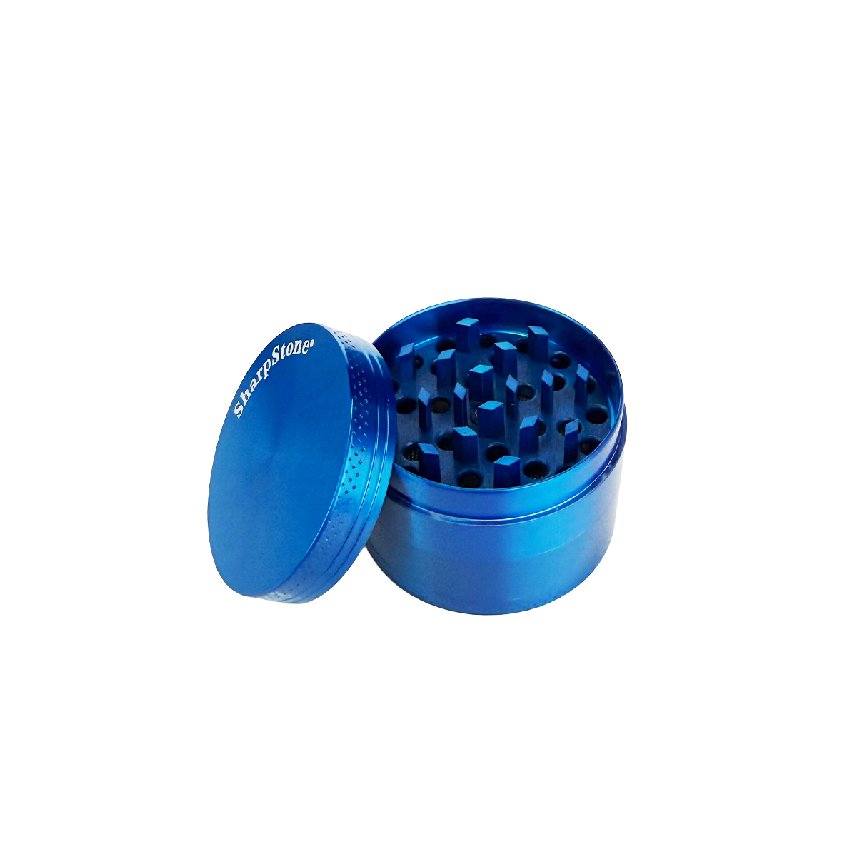 50mm Plain Color Grinder, 4 Parts, 12pcs Display