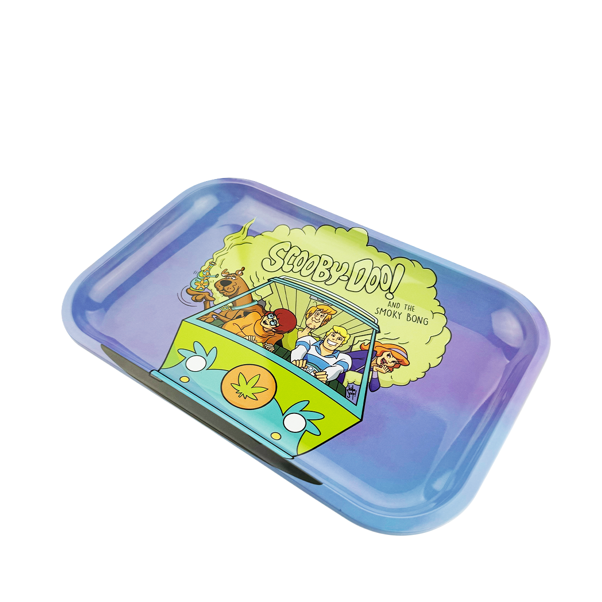 Medium Metal Rolling Tray – Scooby Design | 7.5" x 11.9"