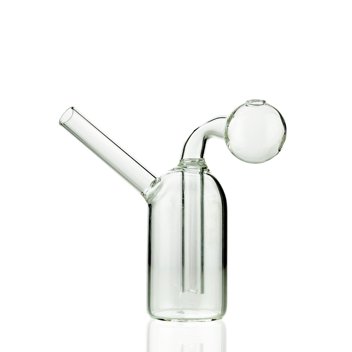 3.5" Oil Burner Water Pipe – Mini Glass Bubbler