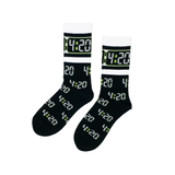 420 Socks Fits All, 70% Cotton, 25% Spandex, 5% Elastic