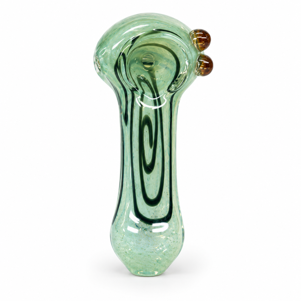 2.5-Inch Heavy Glass Hand Pipe, Assorted Designs