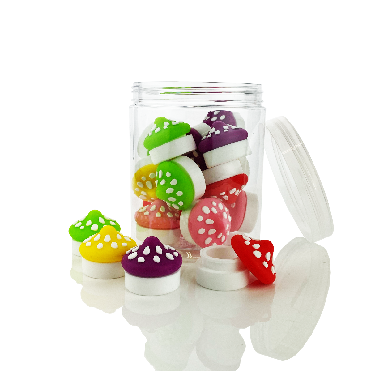 5ml Mushroom Silicone Container (Jar of 20 pcs)