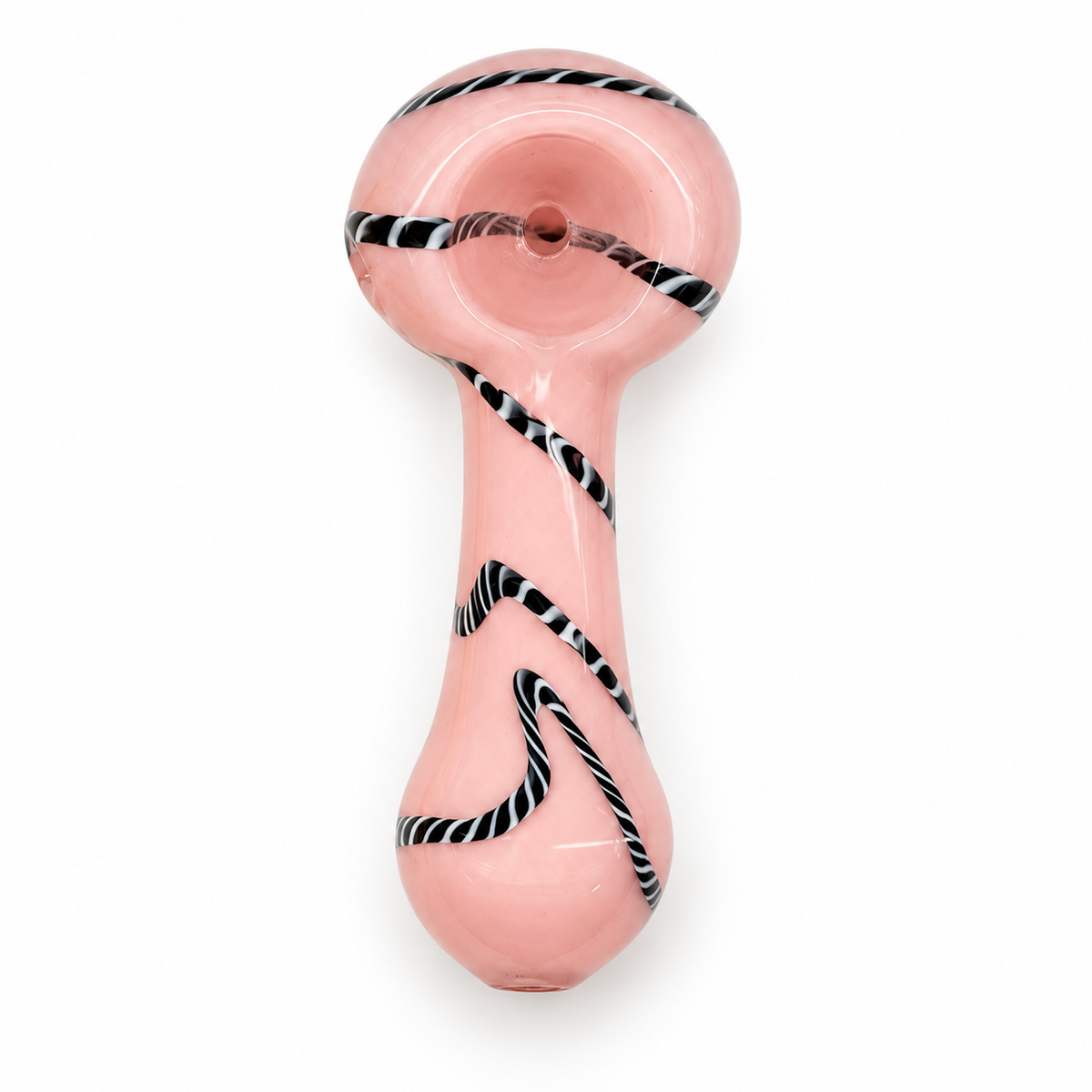 3.5-Inch Frit Glass Spoon Hand Pipe