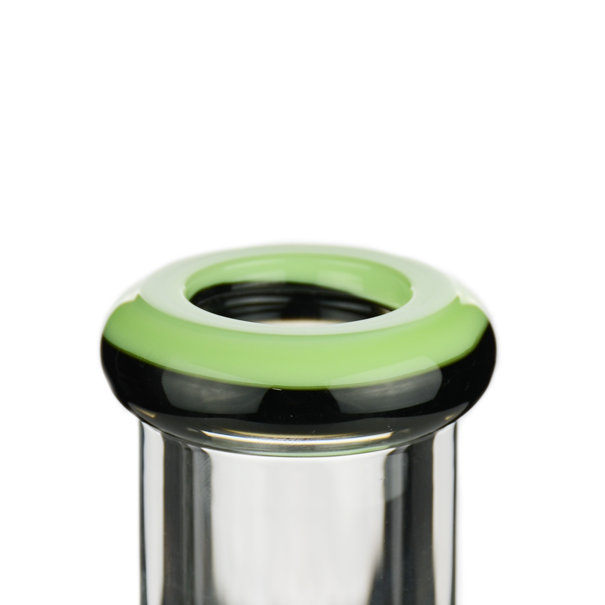 10" 9mm Beaker Slime Color Mouth and Downstem with 14mm Male Bowl