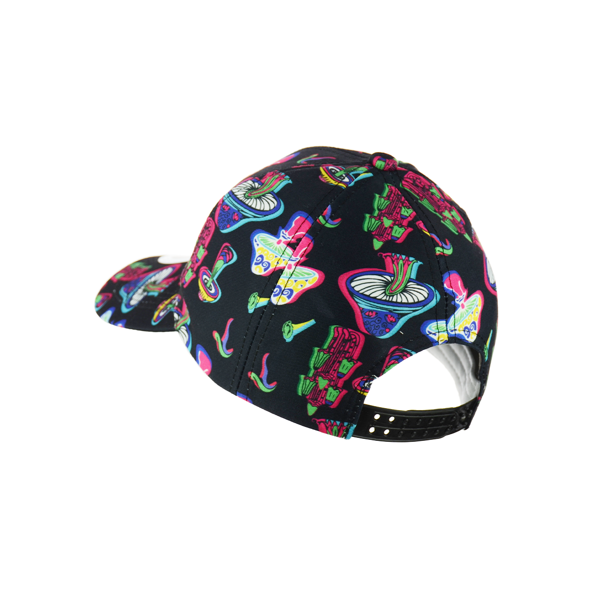 Mushrooms Print Baseball Hat Snapback
