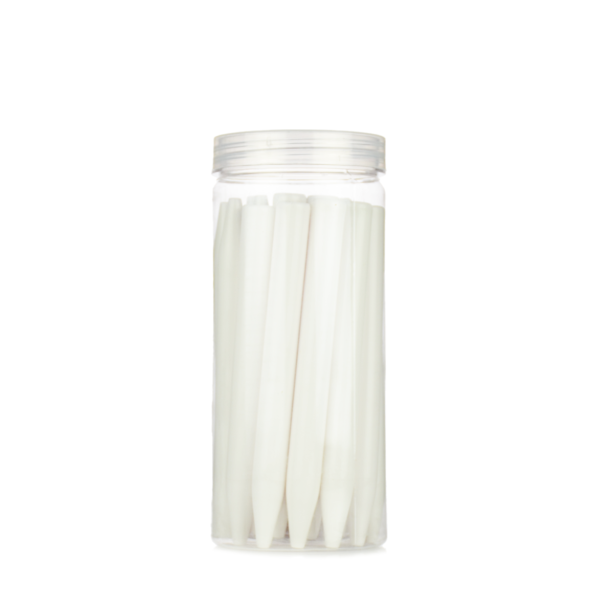5" Ceramic Nectar Collector Straws Jar of 20ct