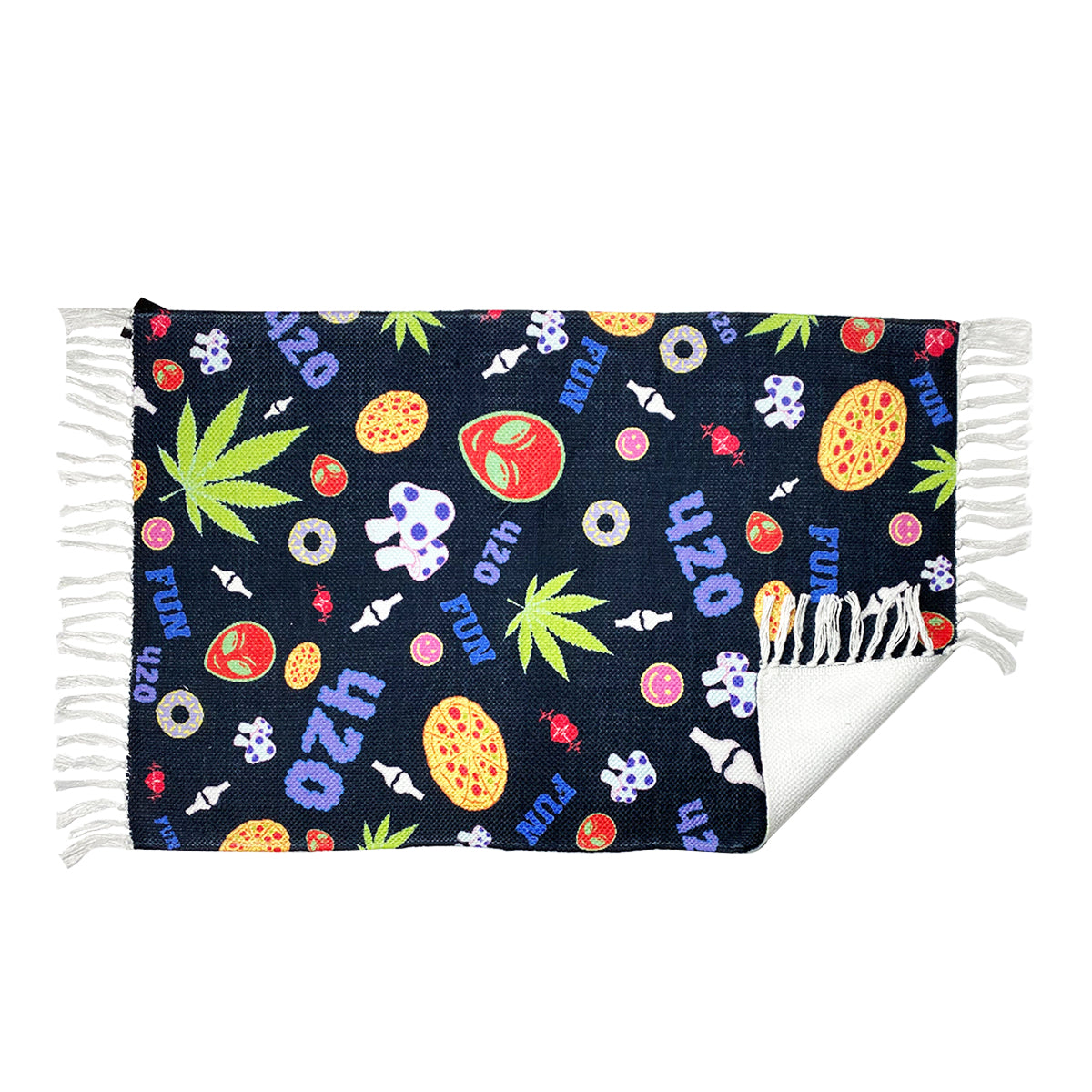 Handloom Printed 420 Alien Fun Design Doormat Size 2ft x 3ft