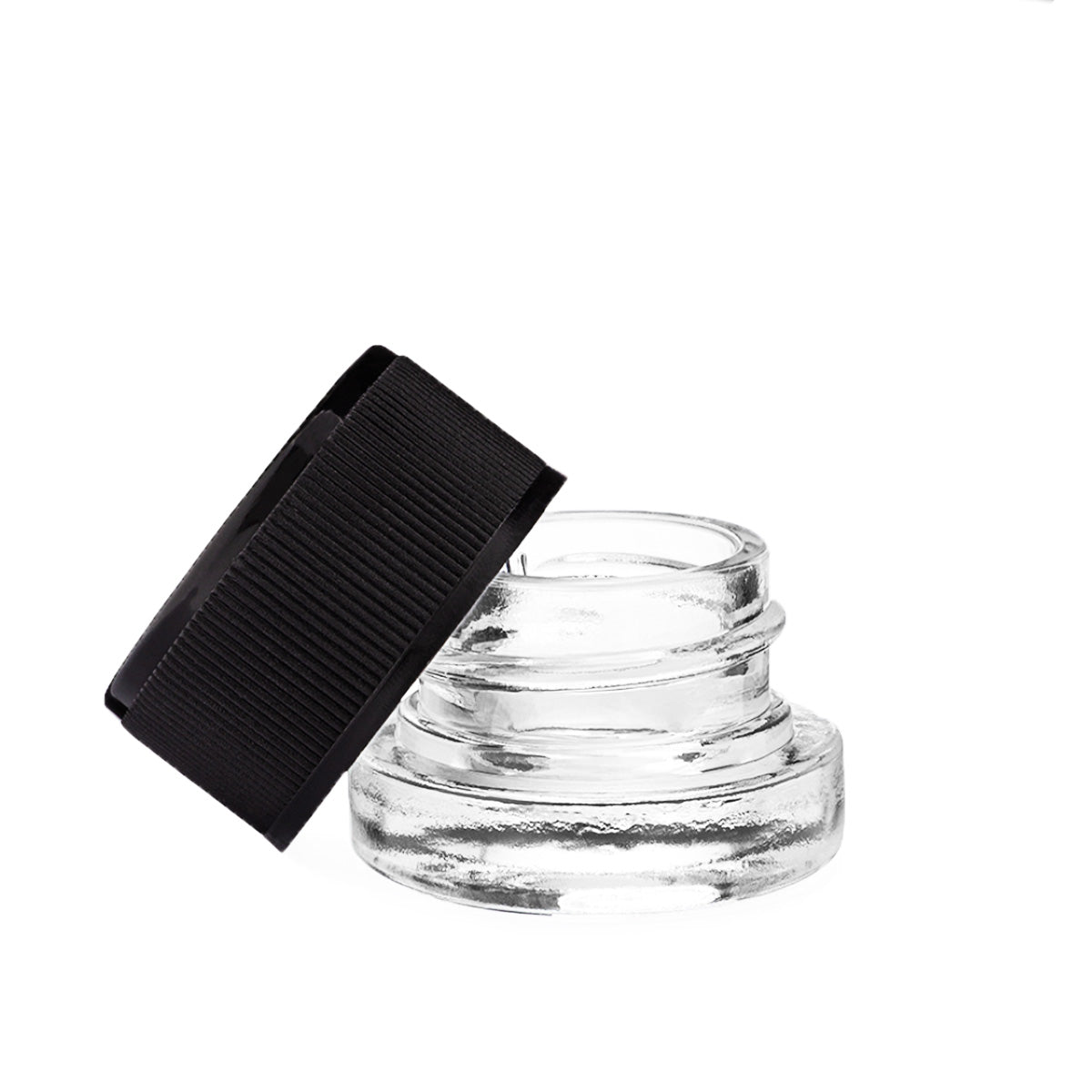 5ML Child Proof Concentrate Container with Black Plastic Lid - LA Wholesale Kings