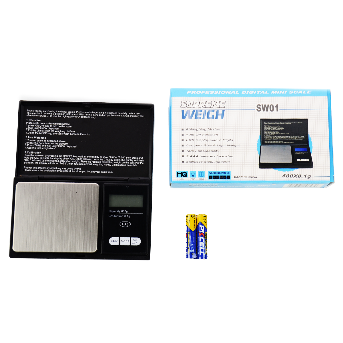 Supreme Weight SW01 600 x 0.1g