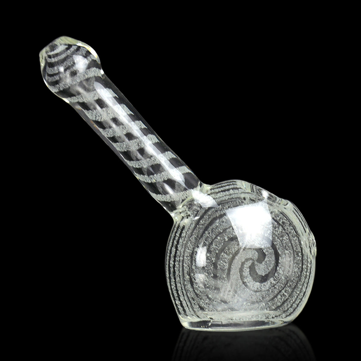6" Glow in Dark Bubbler Giraffe Neck Design APROX 200 Grams - LA Wholesale Kings