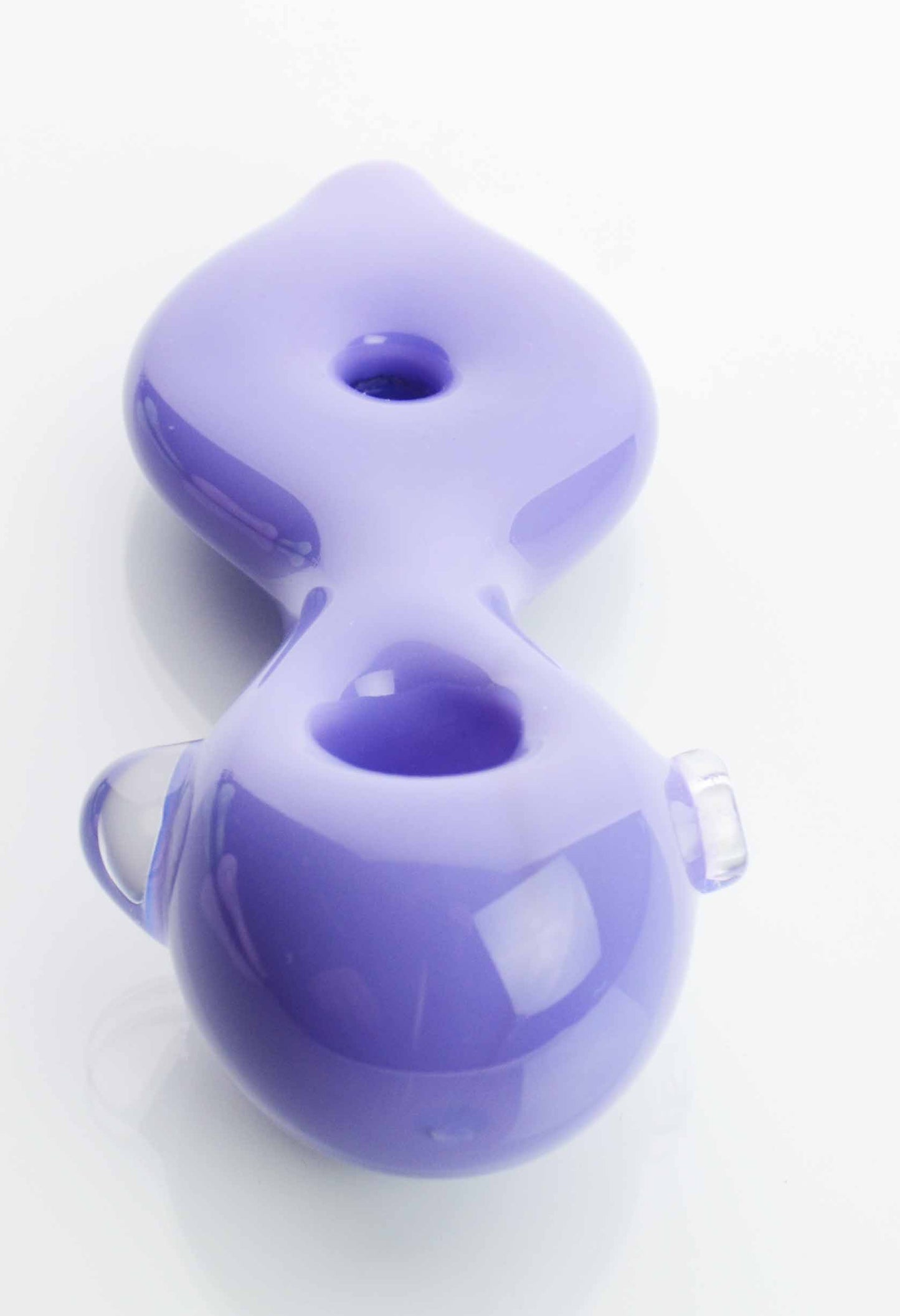 4.5" Hand Pipe Milky Donut Spoon - LA Wholesale Kings