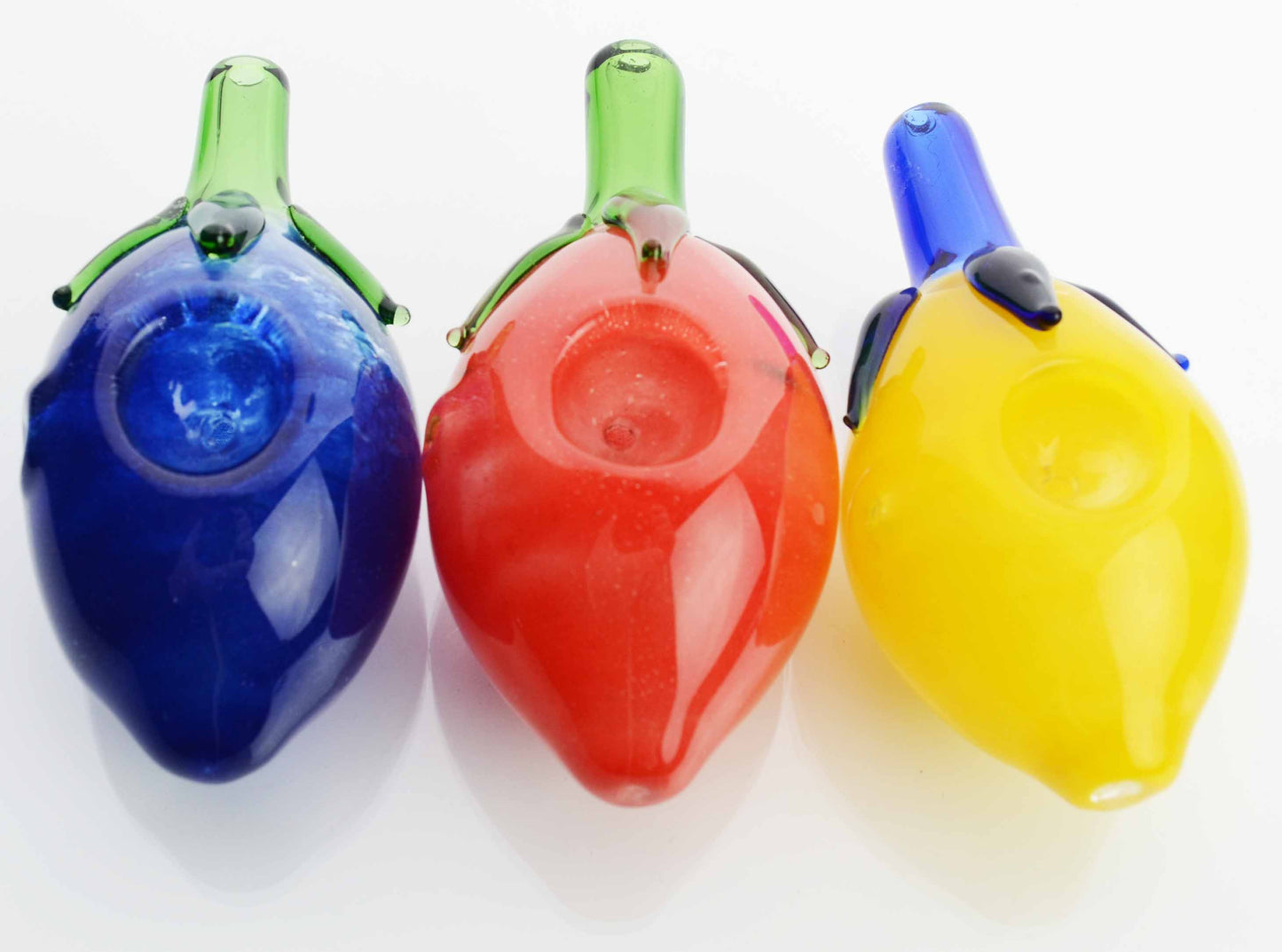 4" Hand Pipe Egg Plant Design - LA Wholesale Kings