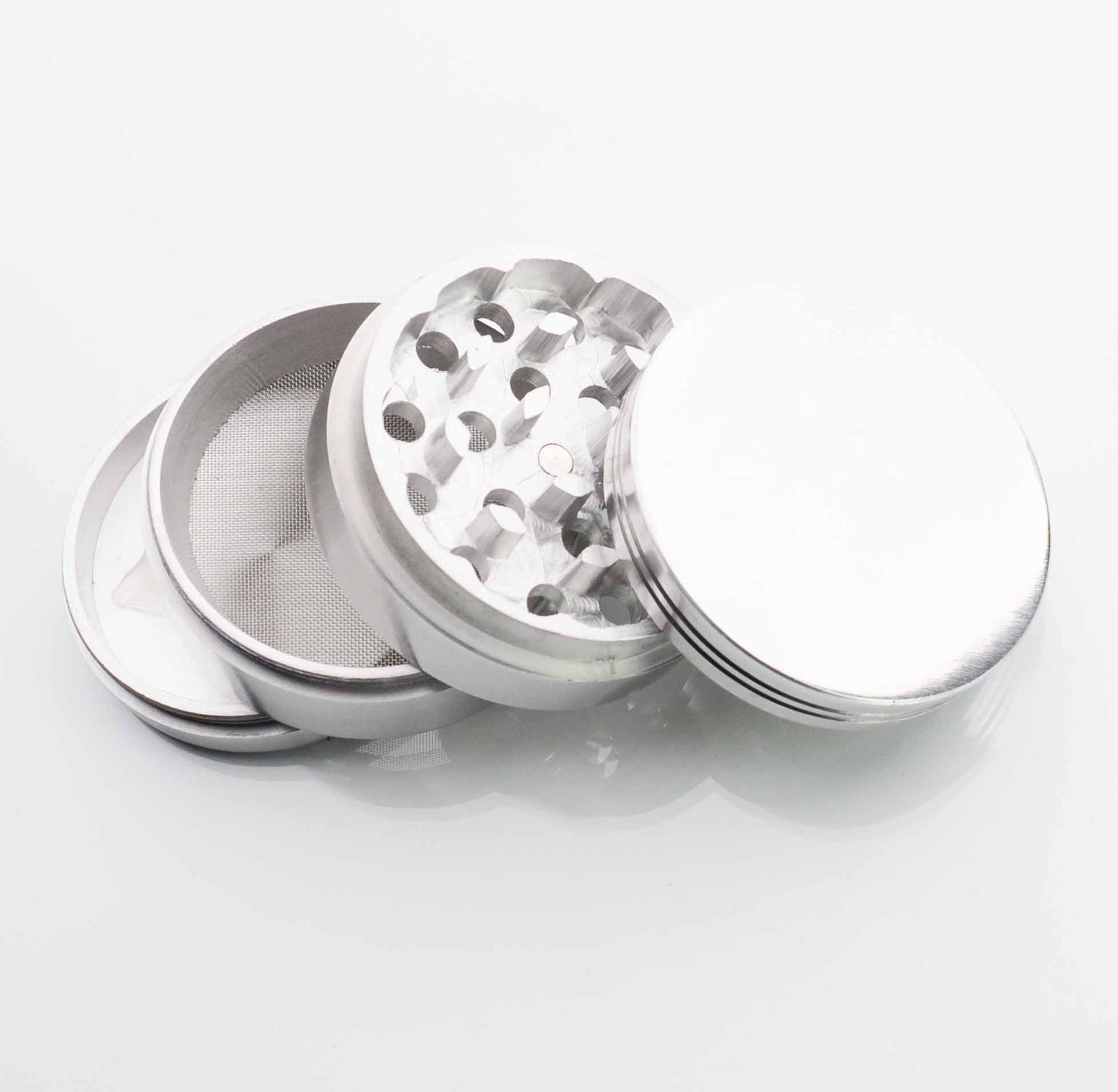 100MM Plain sliver metal Grinder - LA Wholesale Kings