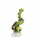 7" Bubbler Water Pipe with Horns and Knowkers