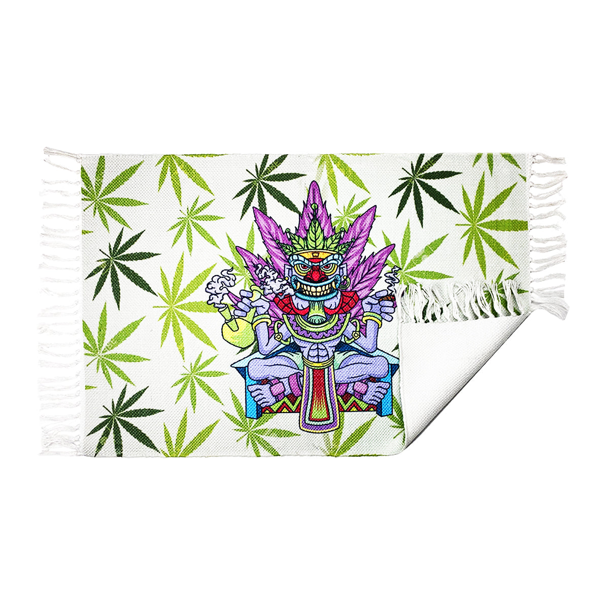 Handloom Printed Aztec Art Design Doormat Size 2ft x 3ft