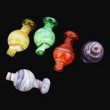 Carb Cap Marble Art American Color (NOTE: ONLY WHITE PASTEL COLOR AVAILABLE)