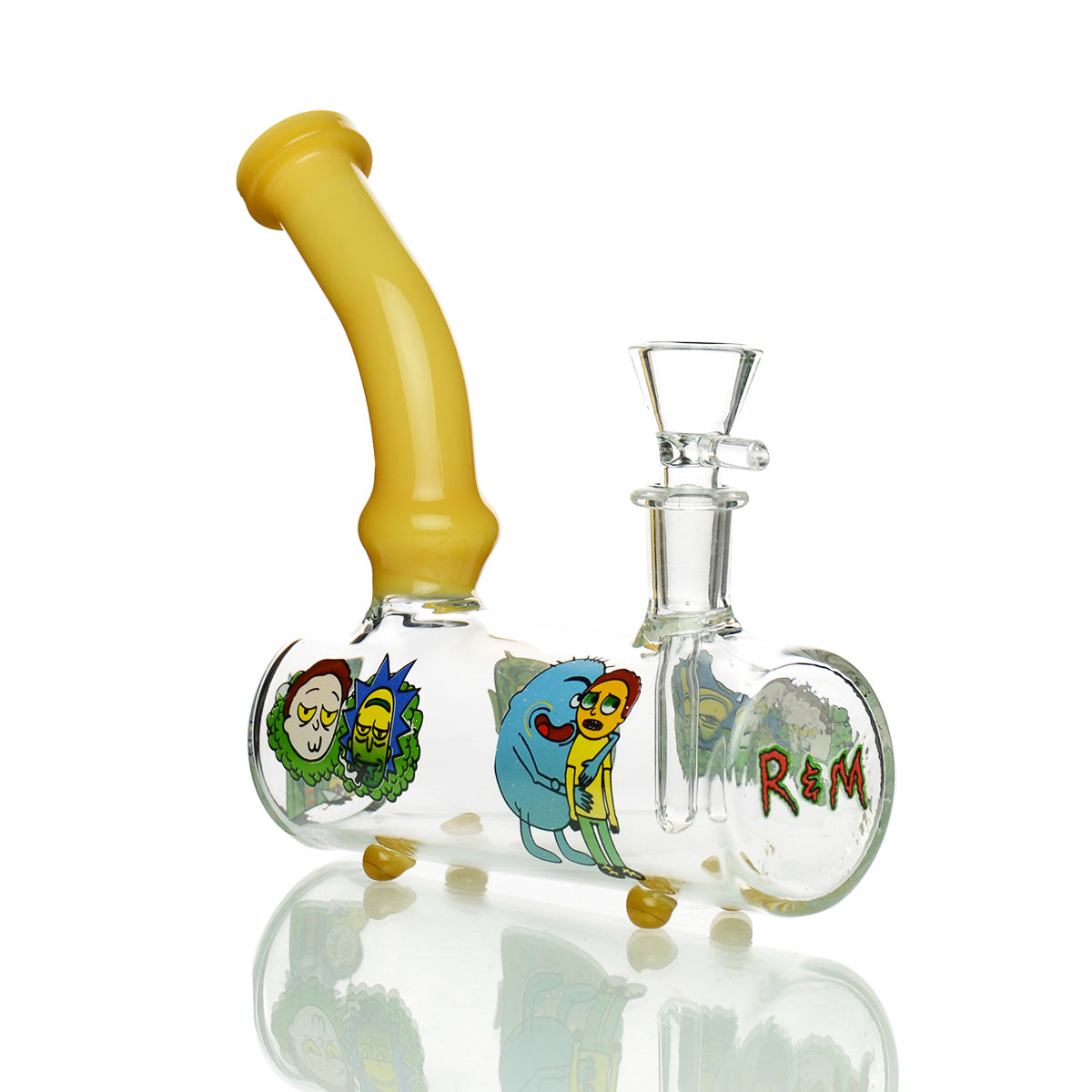 7" Tank Ricky Water Pipe with 14mm Male Bowl