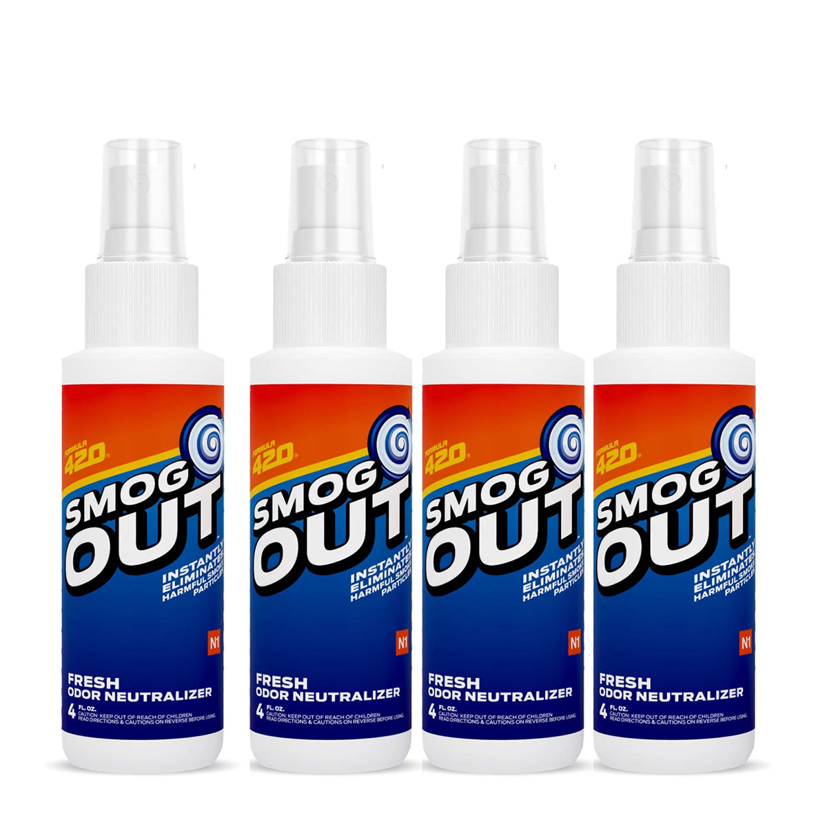4 Pieces pack Formula 420 Smog-Out Odor Neutralizer 4OZ