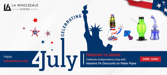 Freedom to Smoke: Celebrate Independence Day with Massive 5% Discounts on Water Pipes