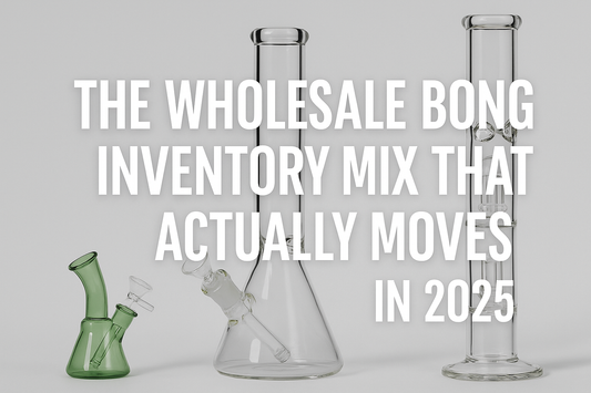 The Wholesale Bong Inventory Mix That Actually Moves in 2025