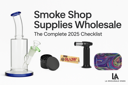 Smoke Shop Supplies Wholesale: The Complete 2025 Checklist