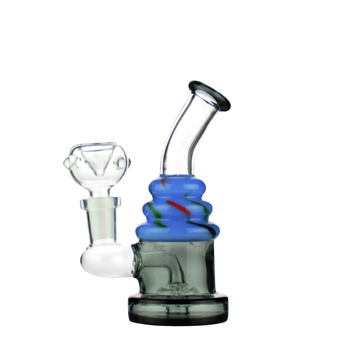 5" Birthday Cake Water Pipe Bong with 14mm Male Bowl