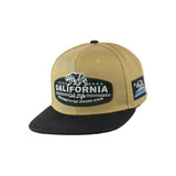 California Hat Embroidered Snapback