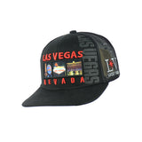 Las Vegas Embroidered Snapback Hat