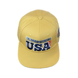 USA Embroidered Snapback Hat
