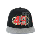 SF Hat Embroidered Snapback Hat