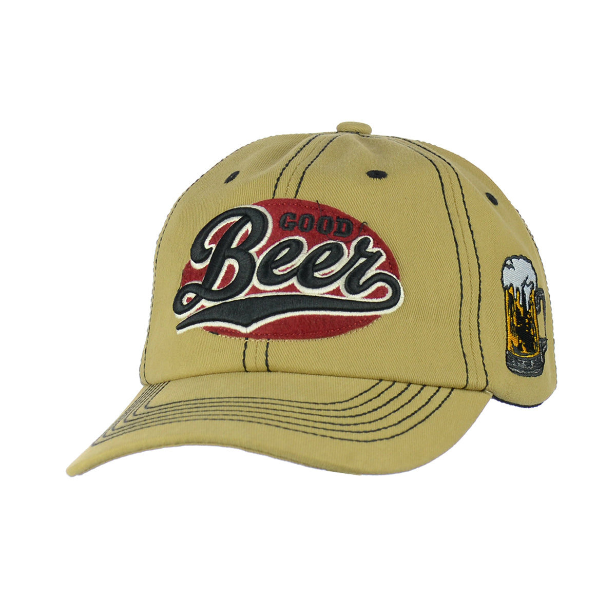 Good Beer Embroidered Snapback Hat