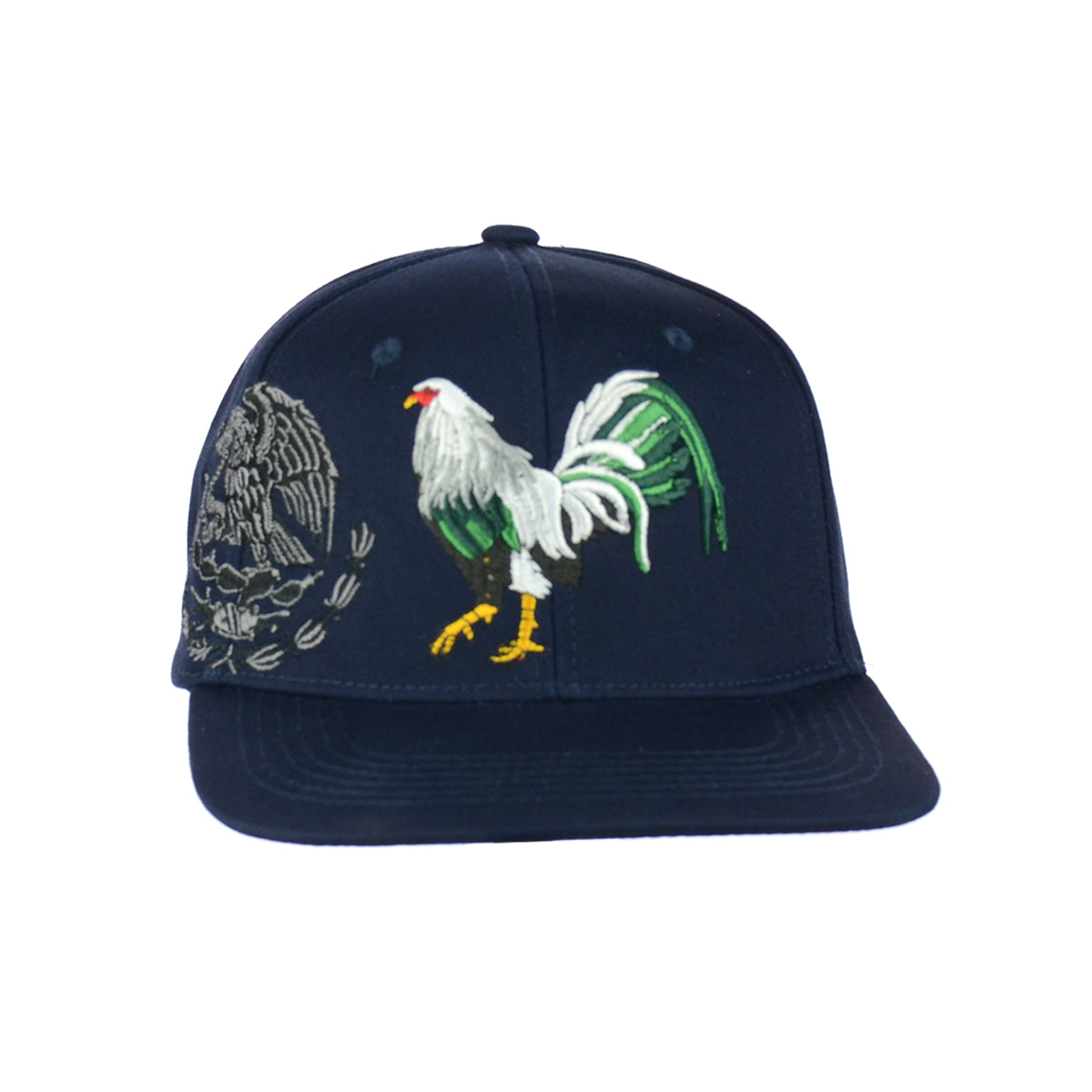 Mexican Rooster  Embroidered Snapback Hat