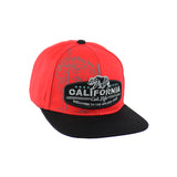 California Hat Embroidered Snapback