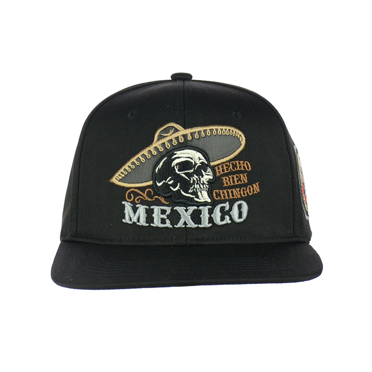 Hecho Bien Chingon Mexico Embroidered Snapback Hat