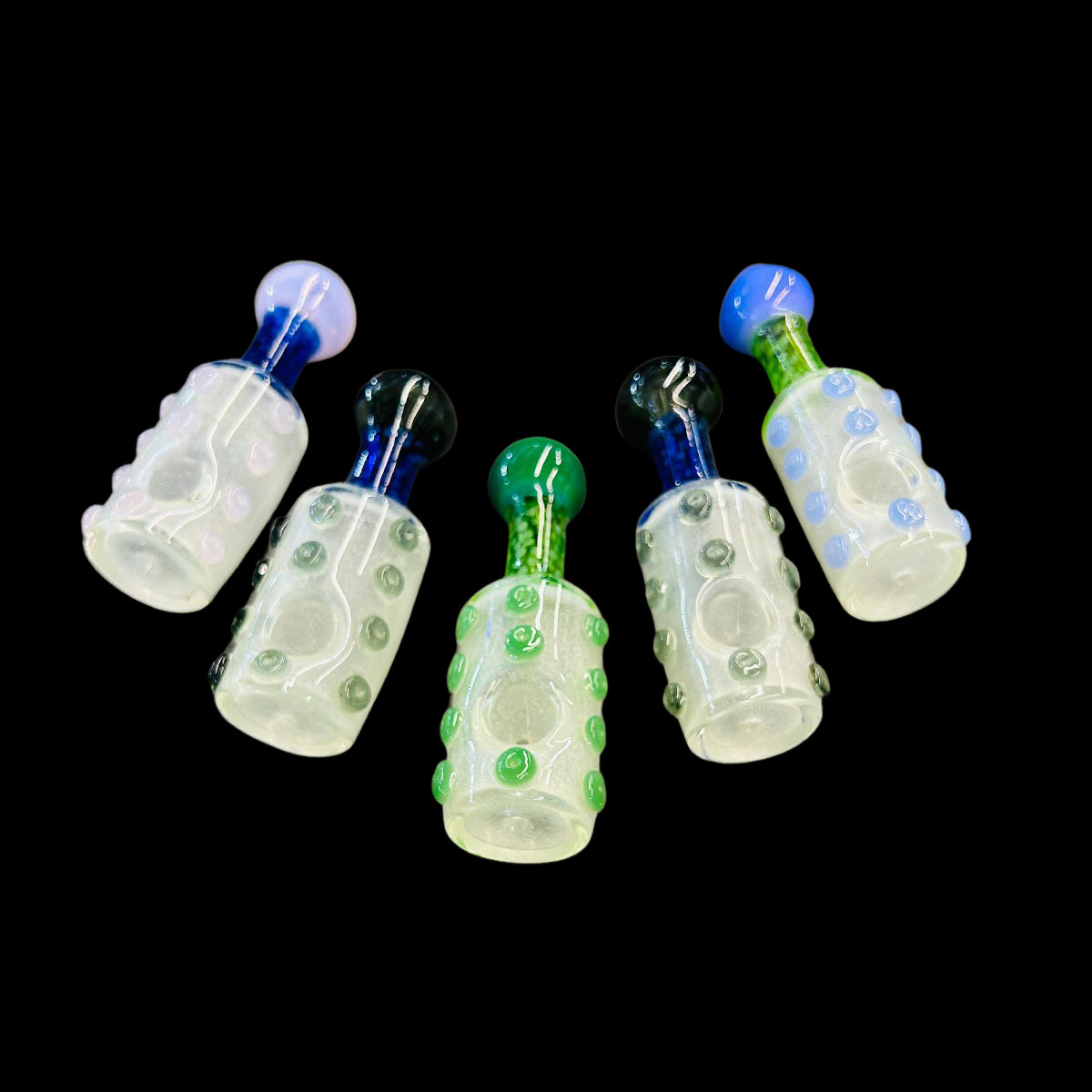 5" Steam Roller Glow In The Dark with knockers