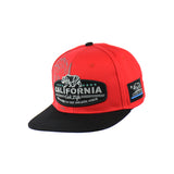 California Hat Embroidered Snapback