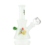 5" Mini Ricky Beaker Color Tube Glass with 14mm Male Bowl