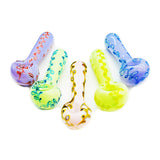 4.5" Slime Color Frit Hand Pipe Spoon