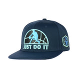 Just Do It Embroidered Snapback Hat