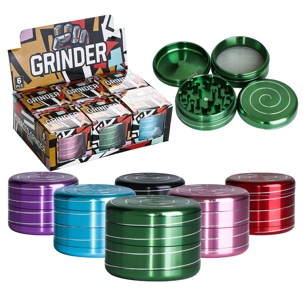 Spinner Grinder Aluminum 6 pcs pack