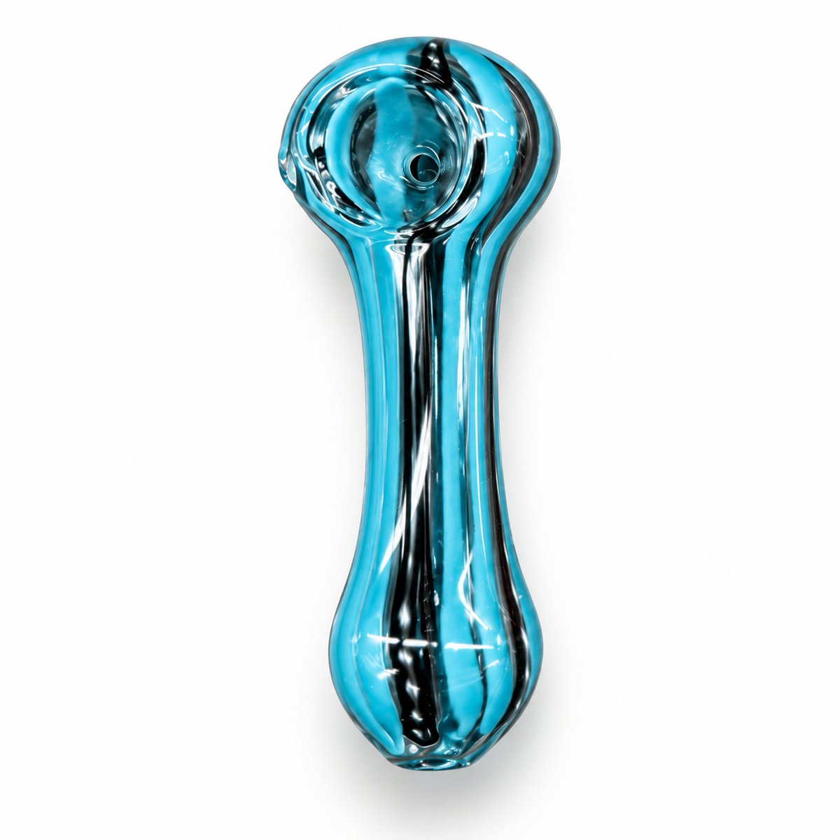 3.5-Inch Glass Hand Pipe with Inside Design
