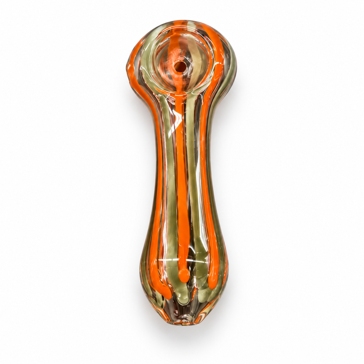 3.5-Inch Glass Hand Pipe with Inside Design