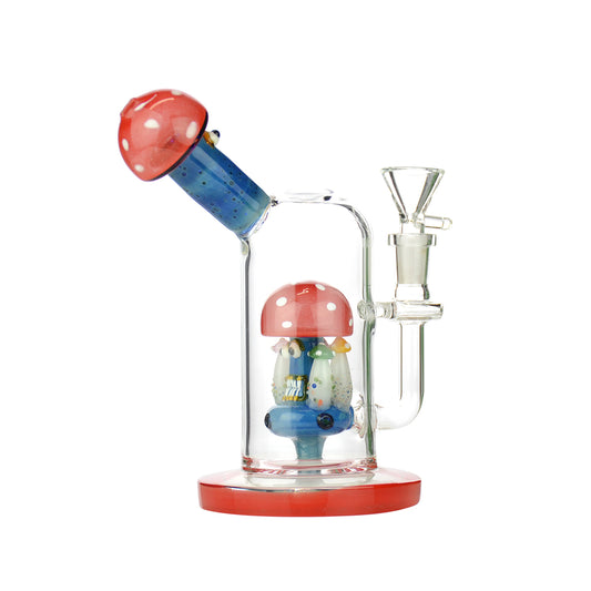 8" Mushroom Shower Head Water Pipe with 14mm Male Bowl