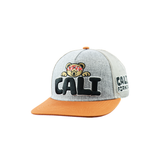 Cali Bear Embroidered Snapback - Only Black Available