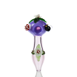 4.5" Flower Mushroom  Art Hand Pipe Spoon